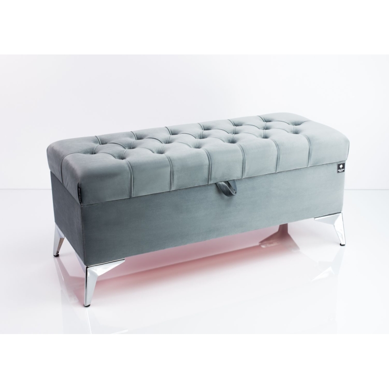 Tufted Storage Bench